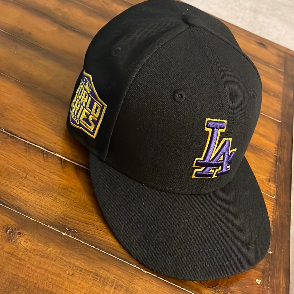 New Era -LA Dodgers/Lakers colorway collab fitted hat